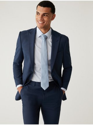 Tmavě modré pánské sako Marks & Spencer  