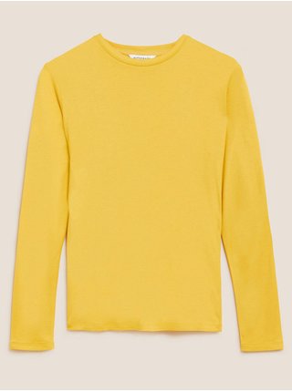 Topy a tričká pre ženy Marks & Spencer - žltá