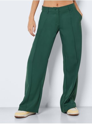 Zelené dámské široké kalhoty Noisy May Pinola