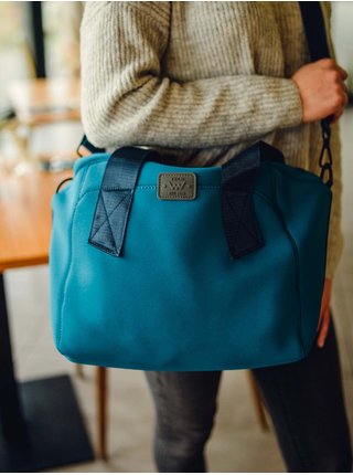 Modrá neoprenová cestovní taška Vuch Kiers  