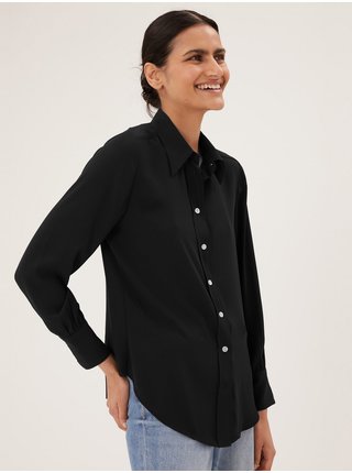 Černá dámská košile Marks & Spencer  