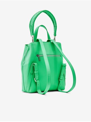 Světle zelený dámský batoh/kabelka Desigual Half Logo 23 Sumy Mini