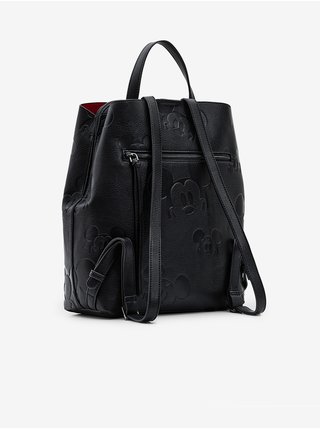 Čierny dámsky vzorovaný batoh/kabelka Desigual All Mickey 23 Sumy