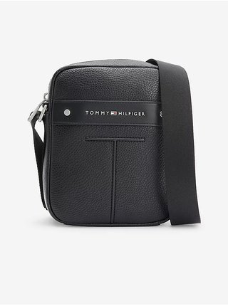 Čierna pánska taška cez rameno Tommy Hilfiger Central Mini Repo