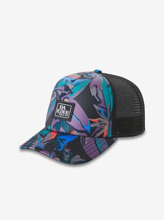 Fialovo-černá vzorovaná kšiltovka Dakine Tide Trucker
