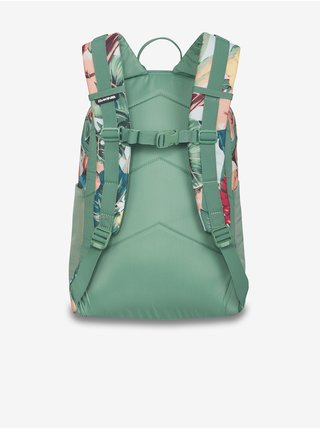 Zelený dámský květovaný batoh Dakine 
