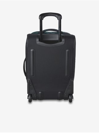 Černo-zelený vzorovaný kufr Dakine Carry On Roller 42 l