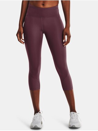 Legíny Under Armour UA Fly Fast 2.0 HG Crop- fialová