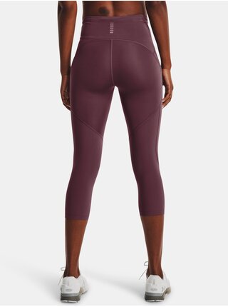 Legíny Under Armour UA Fly Fast 2.0 HG Crop- fialová