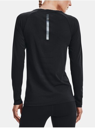 Tričko Under Armour Seamless Run LS - černá