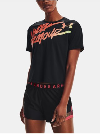 Černé dámské tričko Under Armour Live Chroma Graphic Tee 