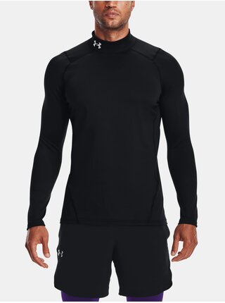 Tričko Under Armour CG Armour Fitted Mock-BLK