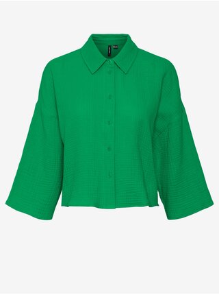 Zelená dámská košile VERO MODA Natali