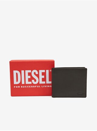 Černá pánská kožená peněženka Diesel