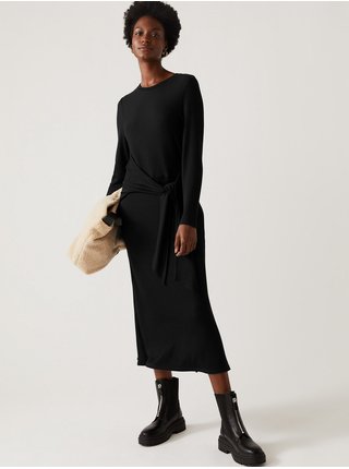 Šaty do práce pre ženy Marks & Spencer - čierna