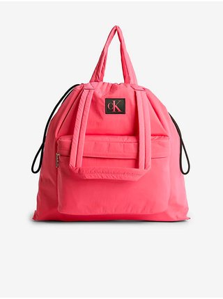 Tmavě růžová dámská taška Calvin Klein Jeans City