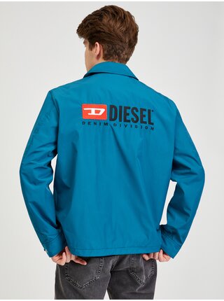 Modrá pánska ľahká nepremokavá bunda Diesel