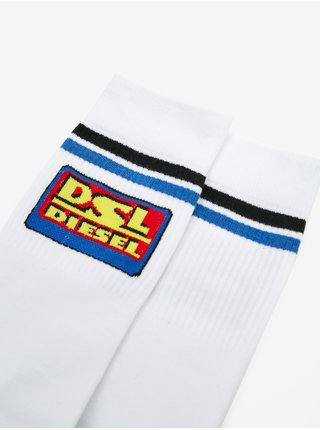 Bílé ponožky Diesel