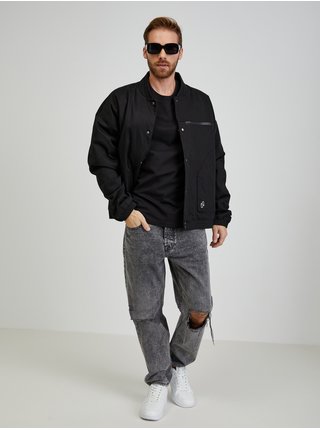 Tričká s krátkym rukávom pre mužov Calvin Klein Jeans - čierna