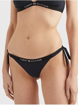 Čierny dámsky spodný diel plaviek Tommy Hilfiger Underwear