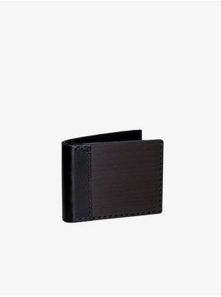 Černá pánská kožená peněženka BeWooden Nox Tenebra