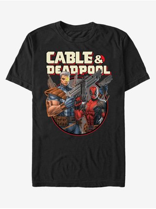 Černé pánské tričko ZOOT.Fan Marvel Double Trouble 
