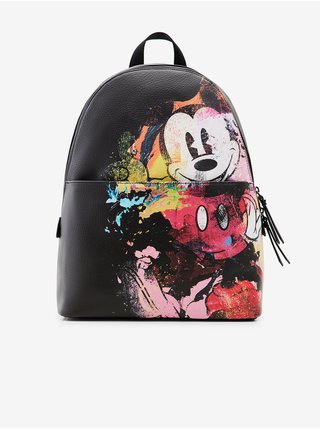 Černý dámský batoh Desigual Mickey Arty Scratch