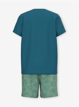 Zeleno-modré klučičí pyžamo name it Nightset