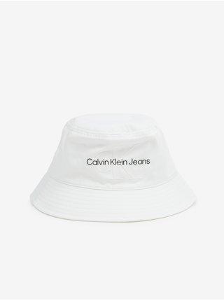 Bílý dámský klobouk Calvin Klein Jeans