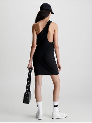 Černé dámské pouzdrové šaty Calvin Klein Jeans