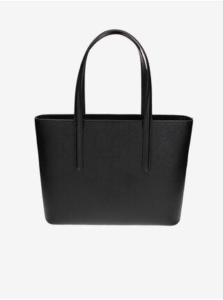 Černá dámská kožená kabelka ELEGA Simone 