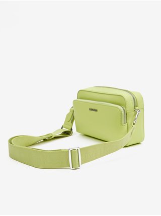 Světle zelená dámská crossbody kabelka Calvin Klein Must Camera Bag