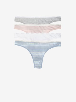 Nohavičky pre ženy Marks & Spencer - modrá, biela, ružová, sivá