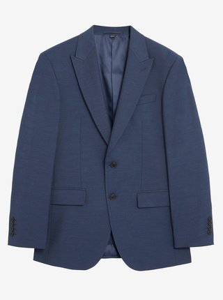 Tmavě modré pánské oblekové sako Marks & Spencer 