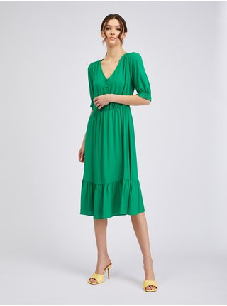 Zelené dámské šaty ORSAY 