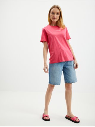 Ružové dámske tričko Calvin Klein Jeans