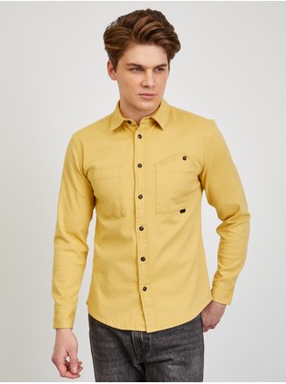 Žlutá pánská lehká košilová bunda ZOOT.lab Floyd