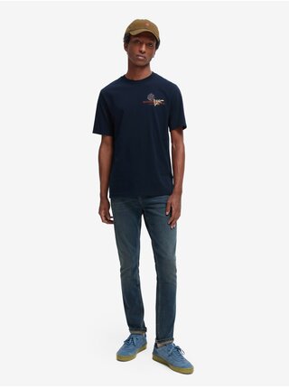 Slim fit pre mužov Scotch & Soda - tmavomodrá