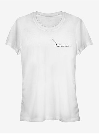 Bílé dámské tričko Zoot Original kde neni vino