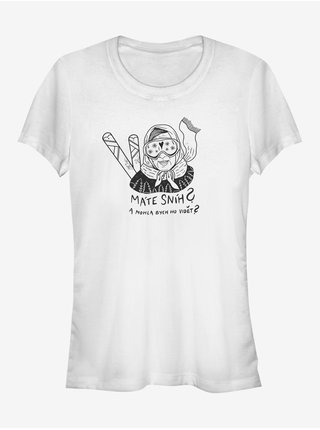 Bílé dámské tričko Zoot Original Máte sníh