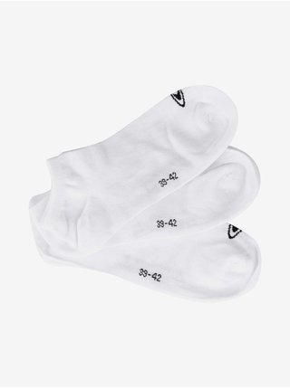 Sada troch párov unisex ponožiek v bielej farbe O'Neill SNEAKER 3PK