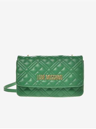 Zelená dámska kabelka Love Moschino