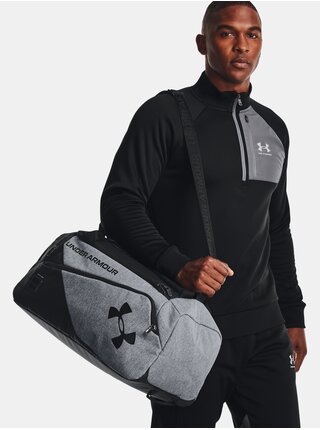 Taška Under Armour Contain Duo SM Duffle - šedá