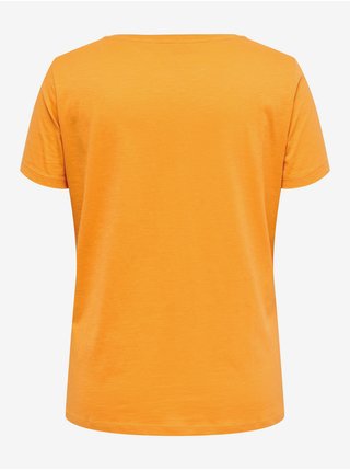 Topy a tričká pre ženy ONLY CARMAKOMA - oranžová