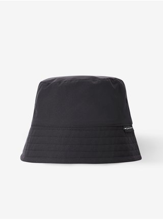 Čierny detský vzorovaný obojstranný klobúk Reima Peace Bucket