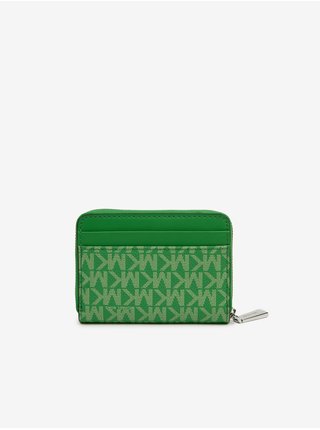 Zelená dámska vzorovaná peňaženka Michael Kors