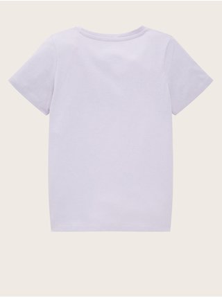 Svetlo fialové dievčenské tričko Tom Tailor