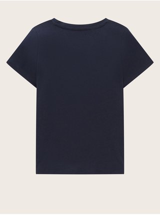 Tmavě modré holčičí tričko Tom Tailor