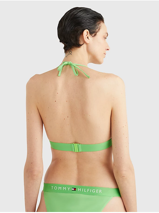 Svetlo zelený dámsky vrchný diel plaviek Tommy Hilfiger Underwear