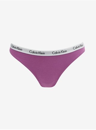 Nohavičky pre ženy Calvin Klein Underwear - tmavoružová, ružová, sivá